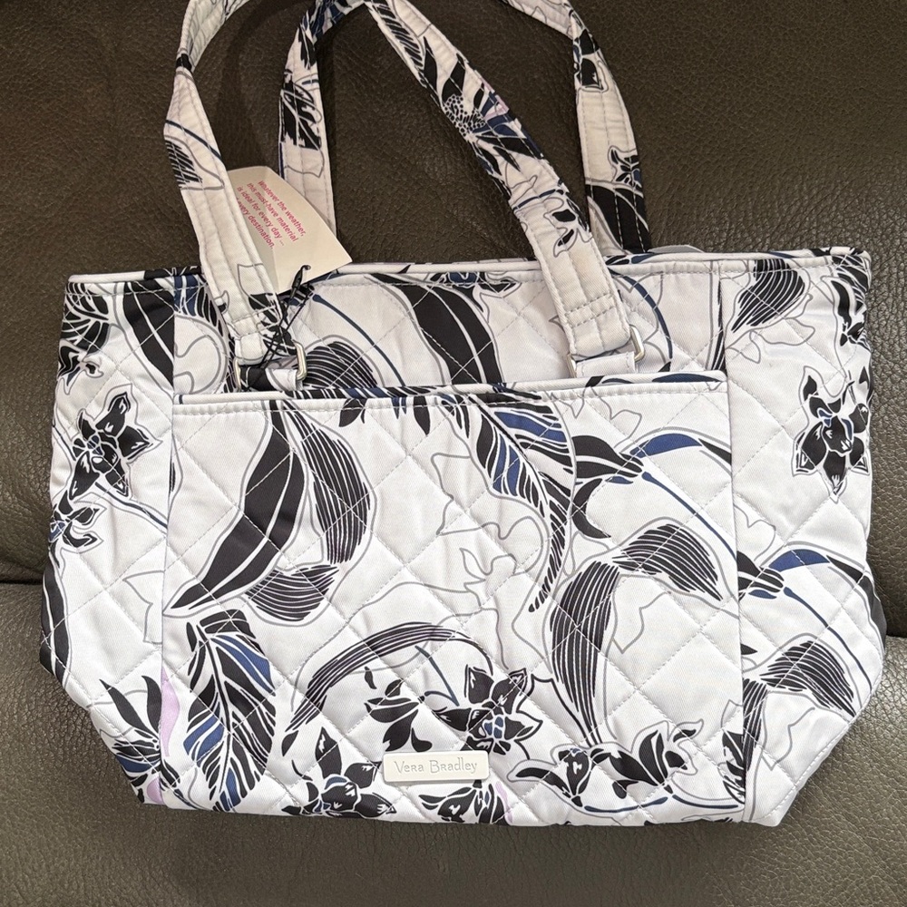 Vera Bradley multi strap shoulder bag in twilight garden